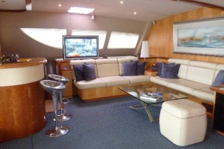 Sailing Yacht Akasha - Salon Lounge